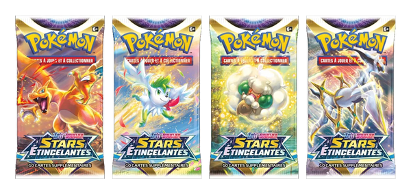 Artset 4 boosters Stars Étincelantes EB09 (FR)
